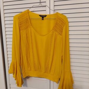 Beautiful Express Yellow Women's Top